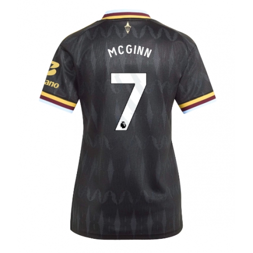 Aston Villa John McGinn #7 Maglia Gara Trasferta Repliche 2026-27 Donna Maniche Corte Aston Villa John McGinn #7 Maglia Gara Trasferta Repliche 2026-27 Donna Maniche Corte